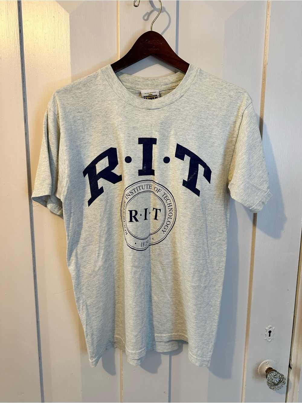 RIT Rochest Ins. Of Tech. Men's Heather Gray T-Shirt
